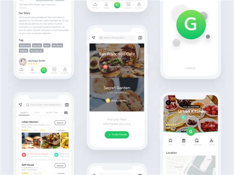 Gluten Free Food Delivery App by Toda for Interactive Labs on Dribbble