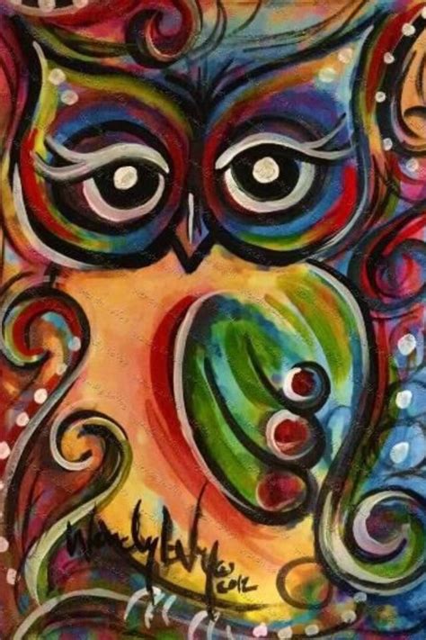 Easy Owl Painting at PaintingValley.com | Explore collection of Easy Owl Painting