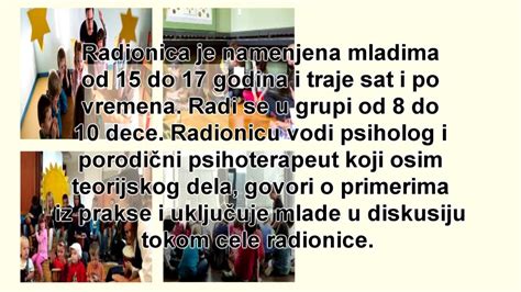 Savetodavna Radionica Za Mlade Reproduktivno Zdravlje YouTube