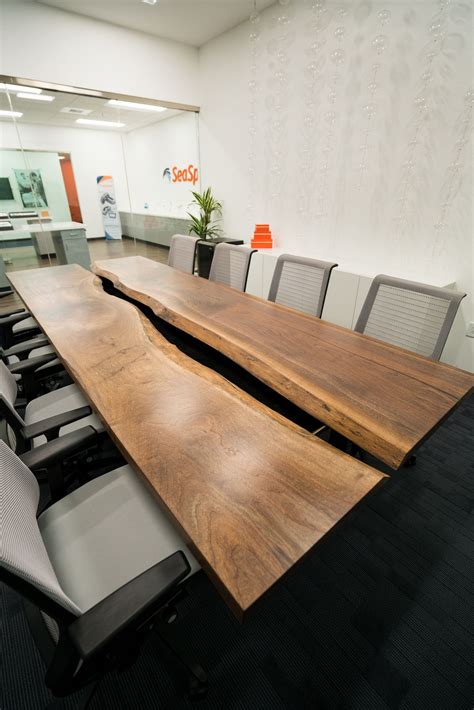 Black Walnut Conference Room Table For Seaspine In Carlsbad Ca Live