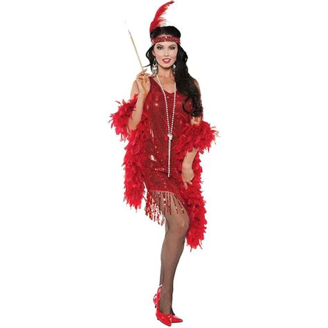 Женский красный костюм в стиле Гэтсби купити за 1237 грн. в Fancydress