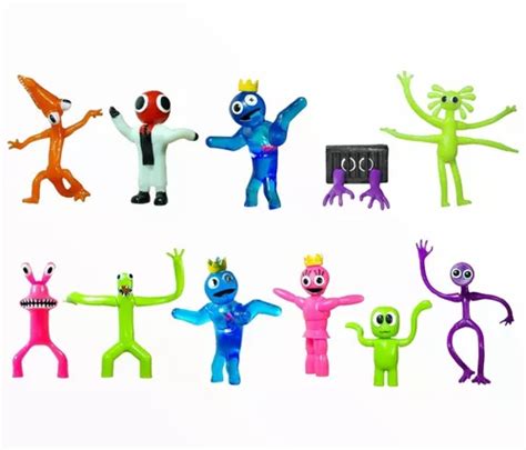 Roblox Rainbow Friends Set 11 Figuras Blue Red Greenpurple En Venta