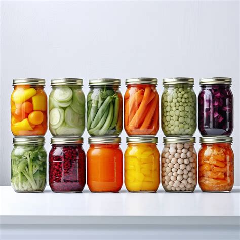 Pickled vegetables in jars | Pictures of food • Foodiesfeed • Food ...