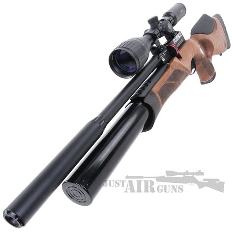 R12 CLX Pro PCP Super Carbine Air Rifle Walnut Stock 177