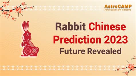 Rabbit Chinese Horoscope 2023