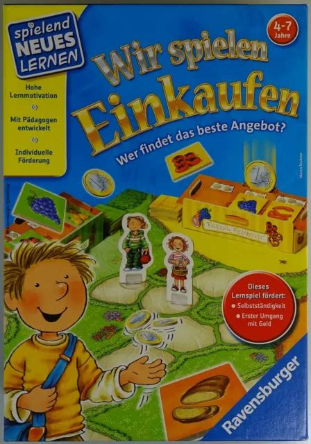 Wir Spielen Einkaufen Spielend Neues Lernen Ravensburger Lernspiel