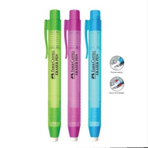 Jual Faber Castell Eraser Pen Barrel Penghapus Mekanik Detail Garis