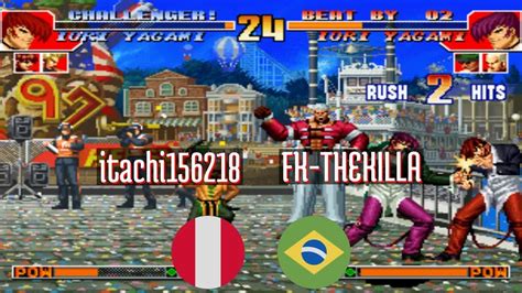 Ft Kof Itachi Pe Vs Fk Thekilla Br King Of Fighters