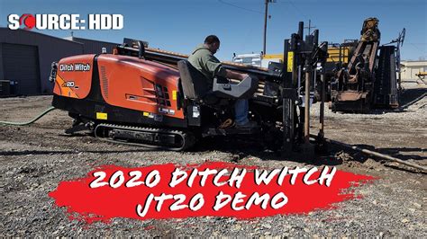 2020 Ditch Witch JT20 Drill Demo SOURCE HDD YouTube