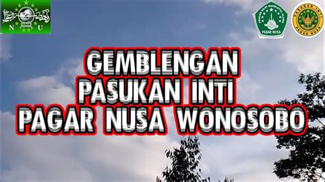 Gemblengan Pasukan Inti Pagar Nusa Jogonegoro Wonosobo Youtube