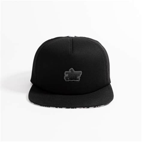 Buy Black Skate Of Mind Snapback Trucker Cap Online Urban Monkey®