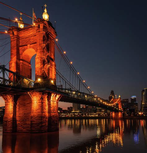 A Beautiful Evening Capturing The Historical John A Roebling