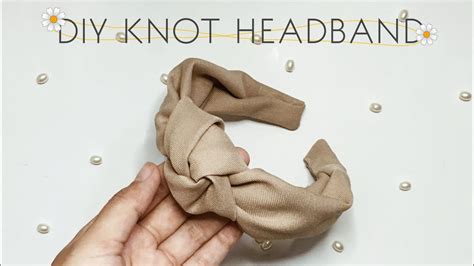 DIY Knot Headband Tutorial Knotted Headband YouTube