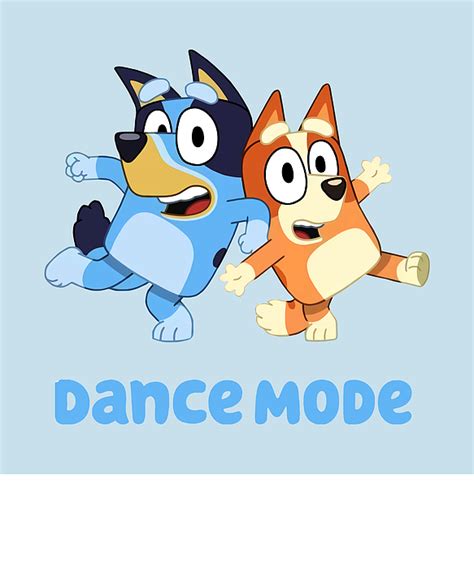 Bluey Dancing Png, Bluey Dance Mode Png, Bluey and Bingo Dan - Inspire ...