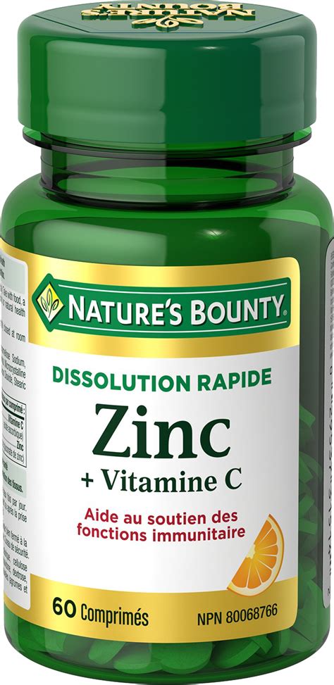 Zinc Vitamine C D Couvrez Fait Avec Nestl