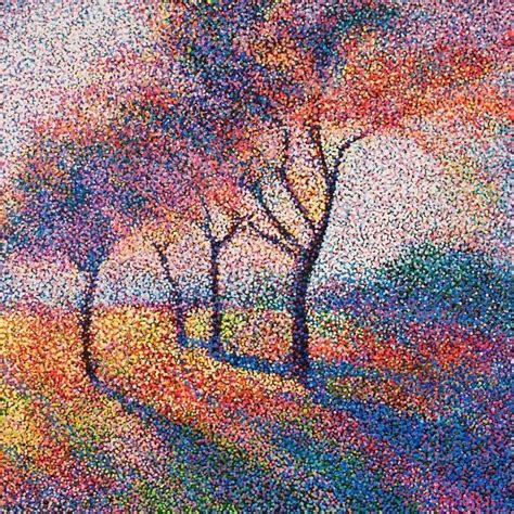 Pin On Artes Visuales Pointillism Pointalism Art Dot Art Painting