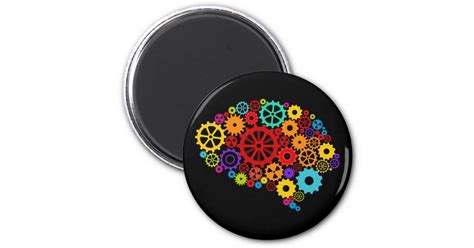 Brain Gears Magnet Zazzle