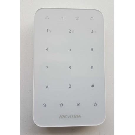 Hikvision KeyPad DS PK1 E WE AX PRO Inversija