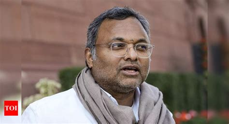 Ed Attaches Congress Mp Karti Chidamabarams Properties Worth Rs 11 04