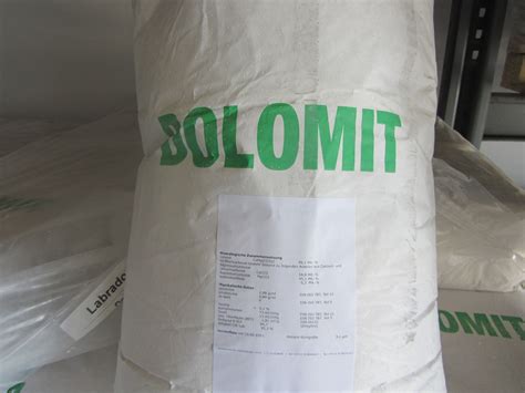 DOLOMIT 32µm 25KG Dolomitmehl Pulver Calcium Magnesium Carbonat CaMg