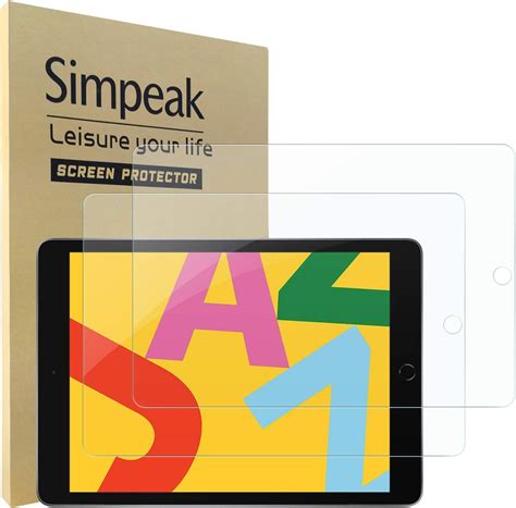 Simpeak Lot De Protecteurs D Cran Compatibles Avec Ipad E E E