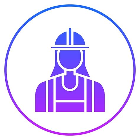 Premium Vector Female Engineer Vector Illustration