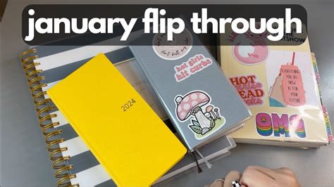 January Flip Throughs Hobonichi Weeks Hobonichi Cousin Day Designer