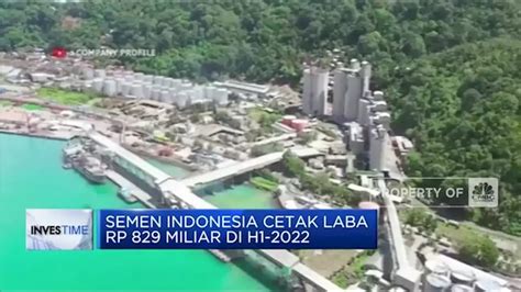 Semen Indonesia Cetak Laba Rp Miliar Di H