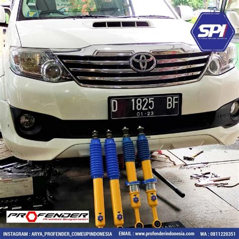 Gasshock Step Adjustable Mobil Fortuner