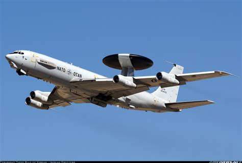 Boeing E 3a Sentry 707 300 Luxembourg Nato Aviation Photo