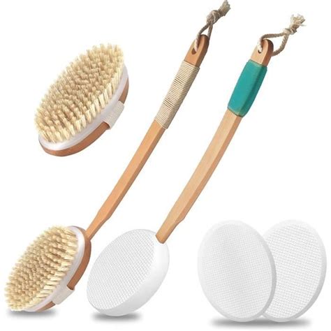 Brosse Pour Le Dos Avec Manche Long Applicateur De Lotion Pour Le Dos