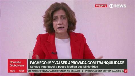 Vídeo Míriam Leitão comenta pronunciamento de Pacheco sobre MP dos