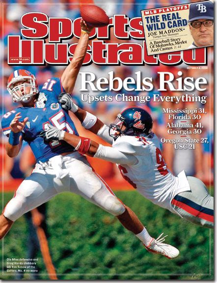 Entire Collection Of Ole Miss Sports Illustrated Covers