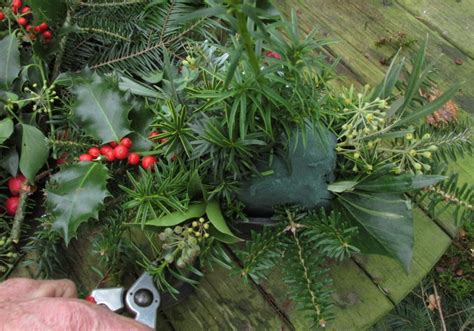 Groot Kerststuk Maken 1 De Basis Groene Passies