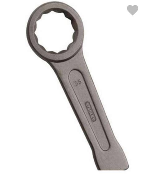 Stanley Chrome Vanadium Steel RING END SLOGGING SPANNER Model Name