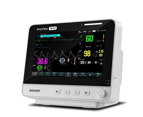 Monitor de paciente portátil M10 Guangdong Biolight Meditech ECG