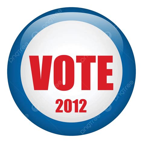 United States Election Vote Button Democrat Patriotism Us Vector ...