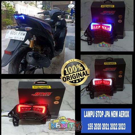 Lampu Stop Jpa New Aerox Connected Stoplamp All New