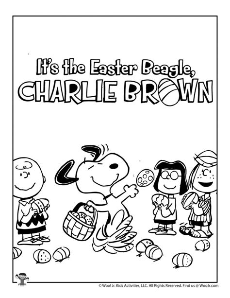 Snoopy Easter Coloring Page - 174+ Best Quality File