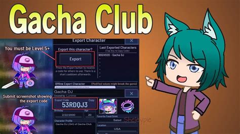 Gacha Club Presets