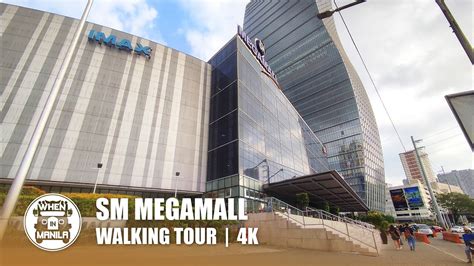 Third Largest Shopping Mall In The Philippines Sm Megamall Walking