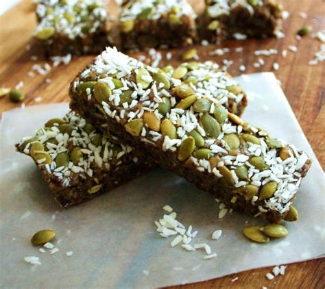 Raw Vegan Energy Bars With Walnut Chia Cherry Pepita For Ida