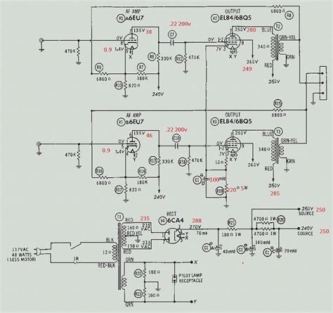 Guitar Valve Amplifier Circuit Diagram Guitar Tube Amplifier