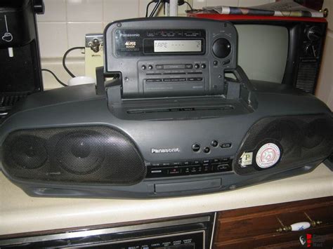 Vintage Panasonic 1991 Top Of The Line Cd Boombox Photo 240859