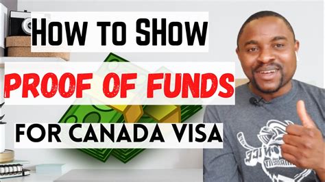 How To Show Proof Of Funds For Canada Visa How Much Is Needed Proof