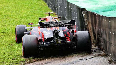 Brazilian F1 GP Practice Results Timing Alex Albon Crash