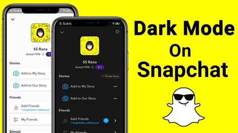 How To Get Dark Mode On Snapchat 2021 How To Turn On Dark Mode On