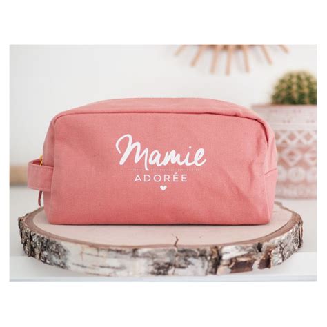 Manahia Trousse De Toilette Personnalis E Mamie Ador E