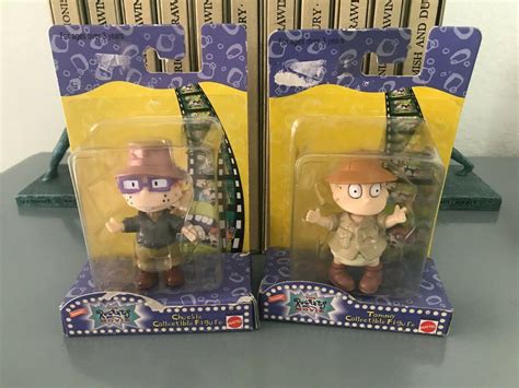 1998 Nickelodeon The Rugrats Movie Tommy & Chuckie Collectible Figure ...