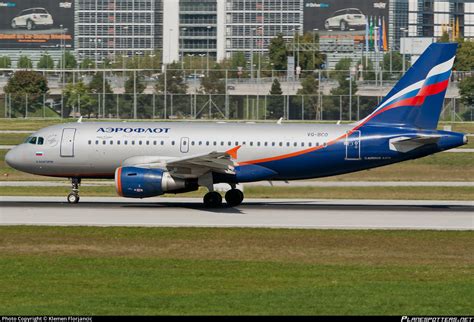 VQ BCO Aeroflot Russian Airlines Airbus A319 111 Photo By Klemen